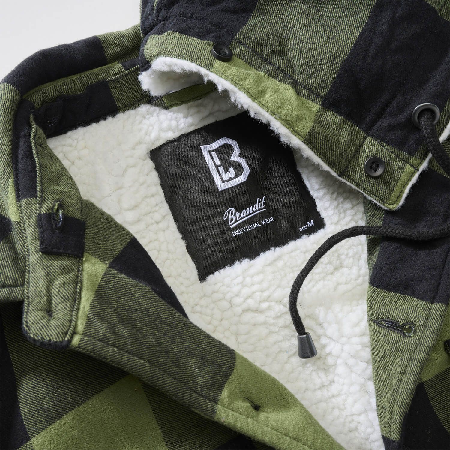 Hooded Lumberjacket mit Teddyfutter