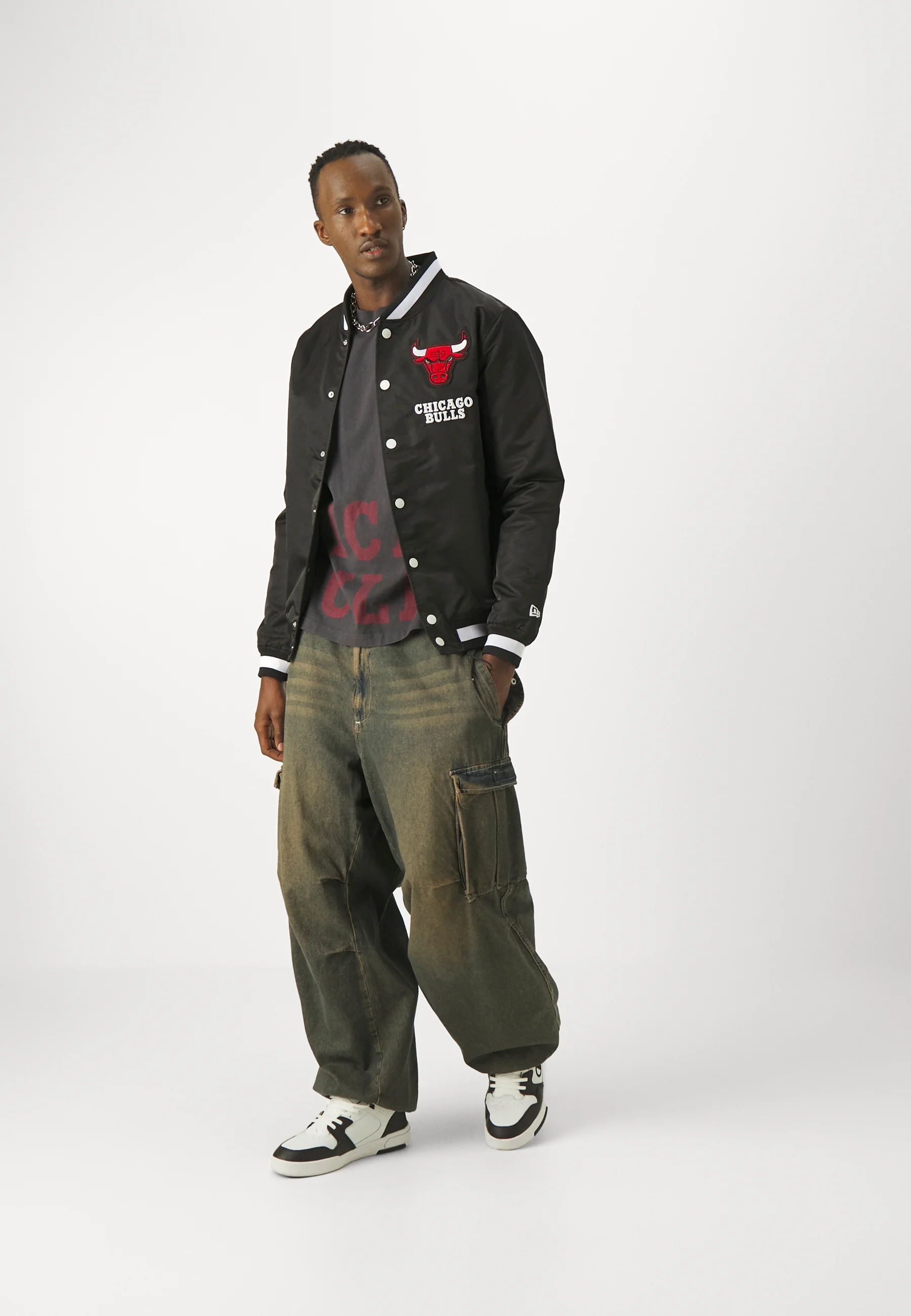 Chaqueta New Era NBA Chicago Bulls Logo Select - Equipo