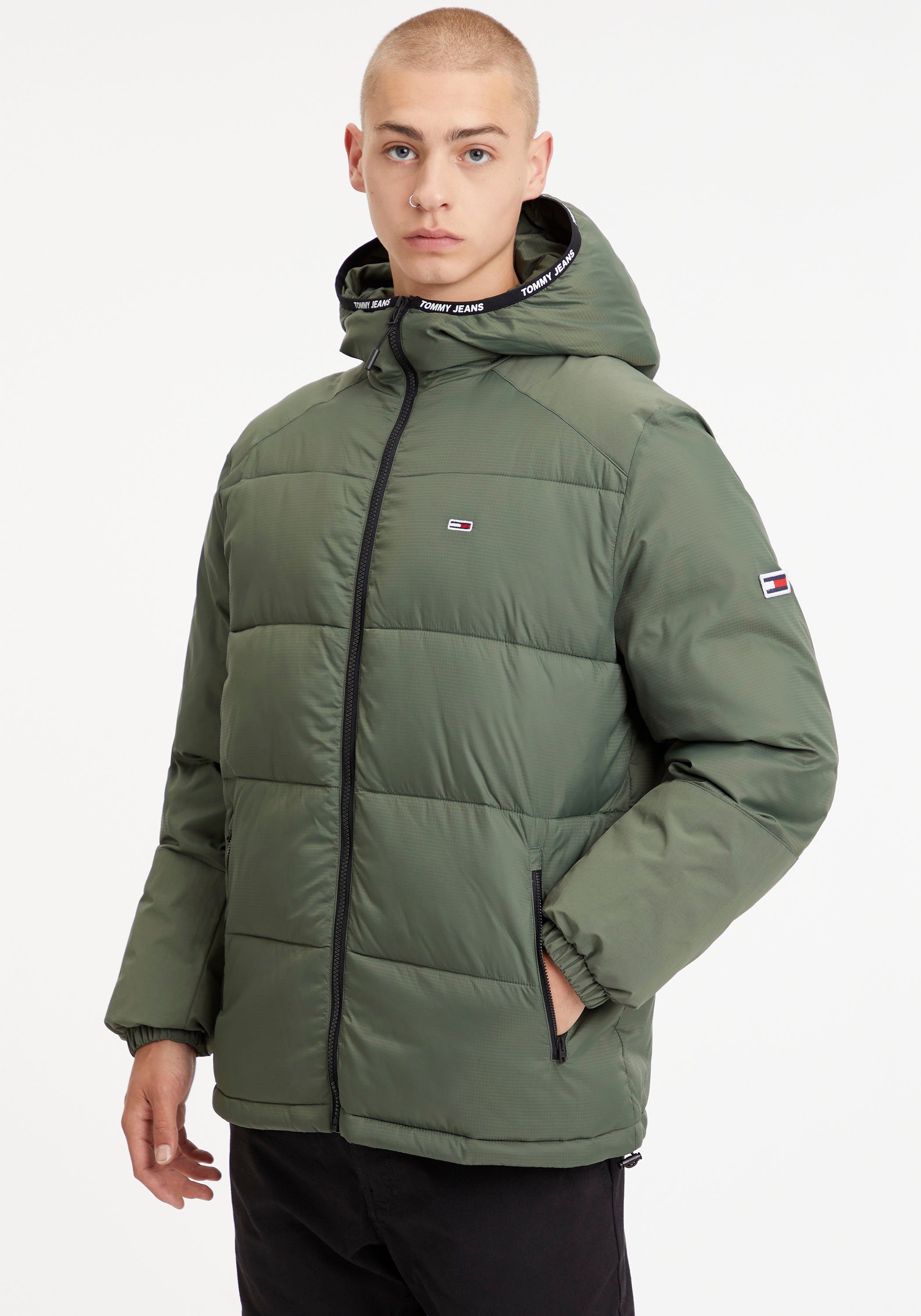 Tommy Jeans Steppjacke TJM TRANSITIONAL PUFFER mit Reißverschluss