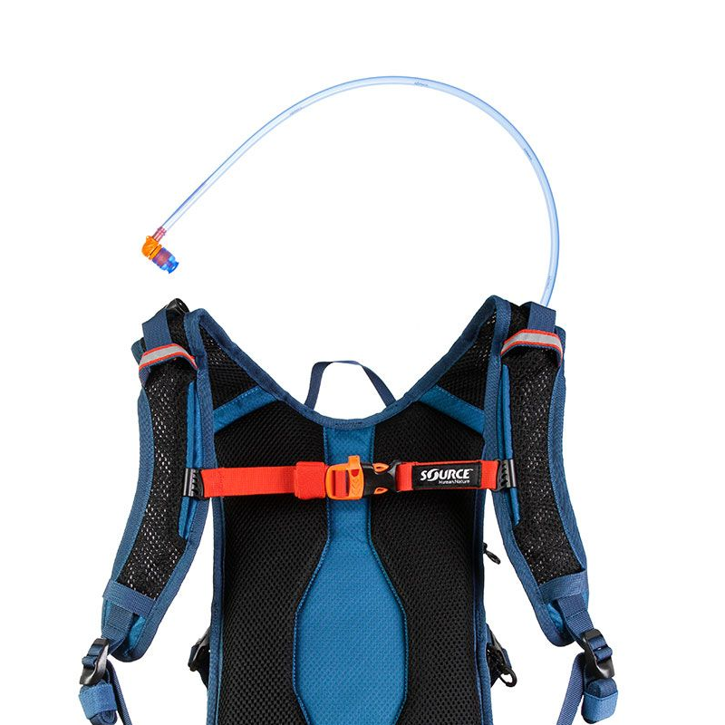 Source Fuse 3 + 9 blauer Rucksack mit Trinksystem
