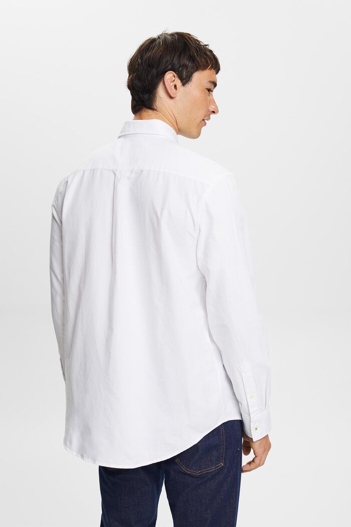 Button-Down-Hemd aus Baumwollpopeline