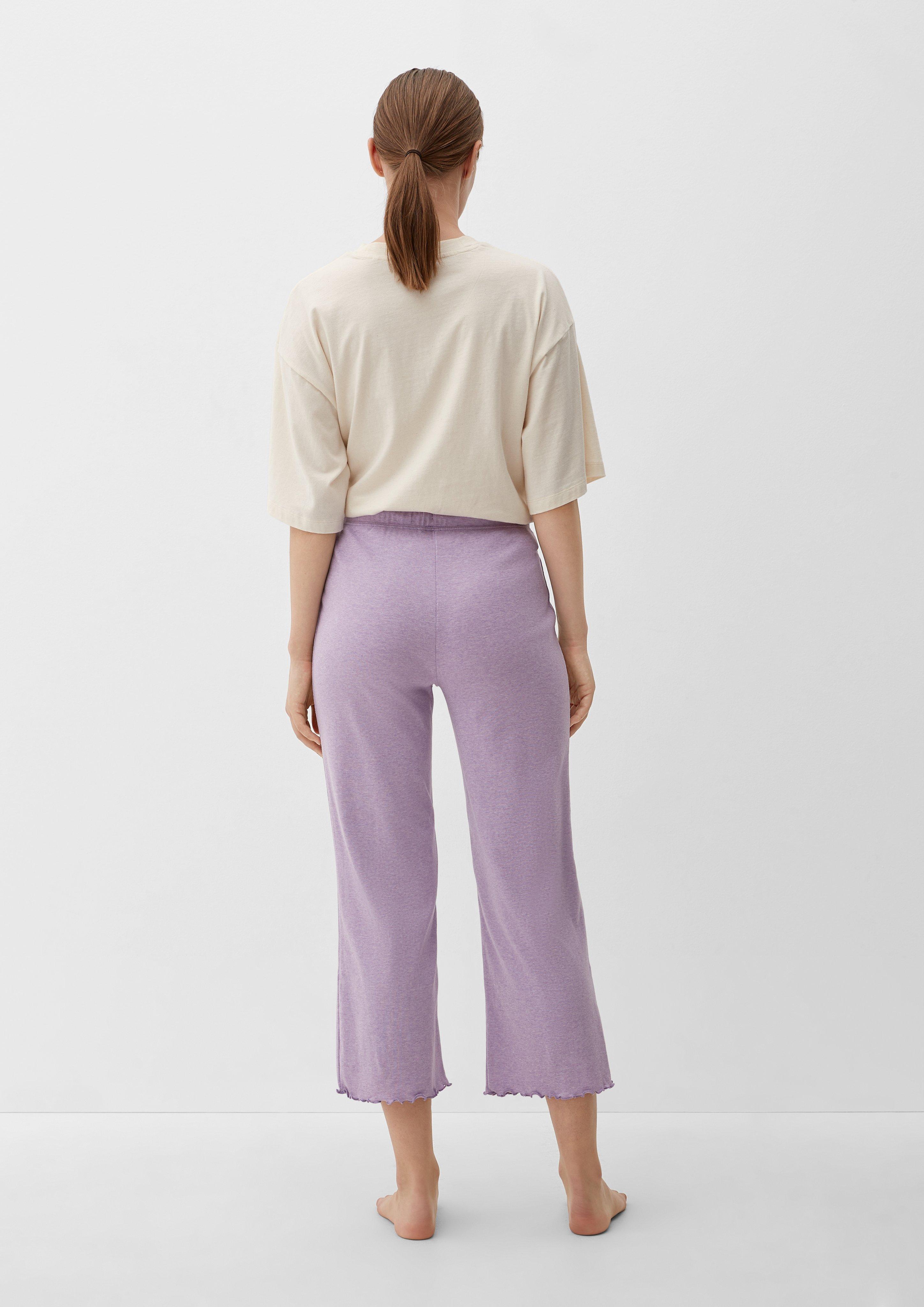 Pyjamahose mit Rollsaum  6008400-4800