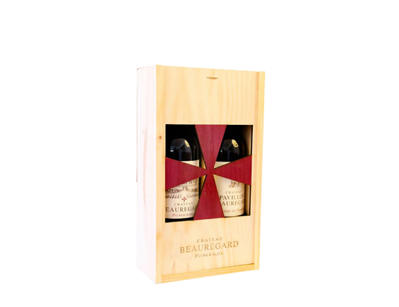 Château Beauregard Coffret Spécial 2 Bouteilles Bordeaux Pomerol