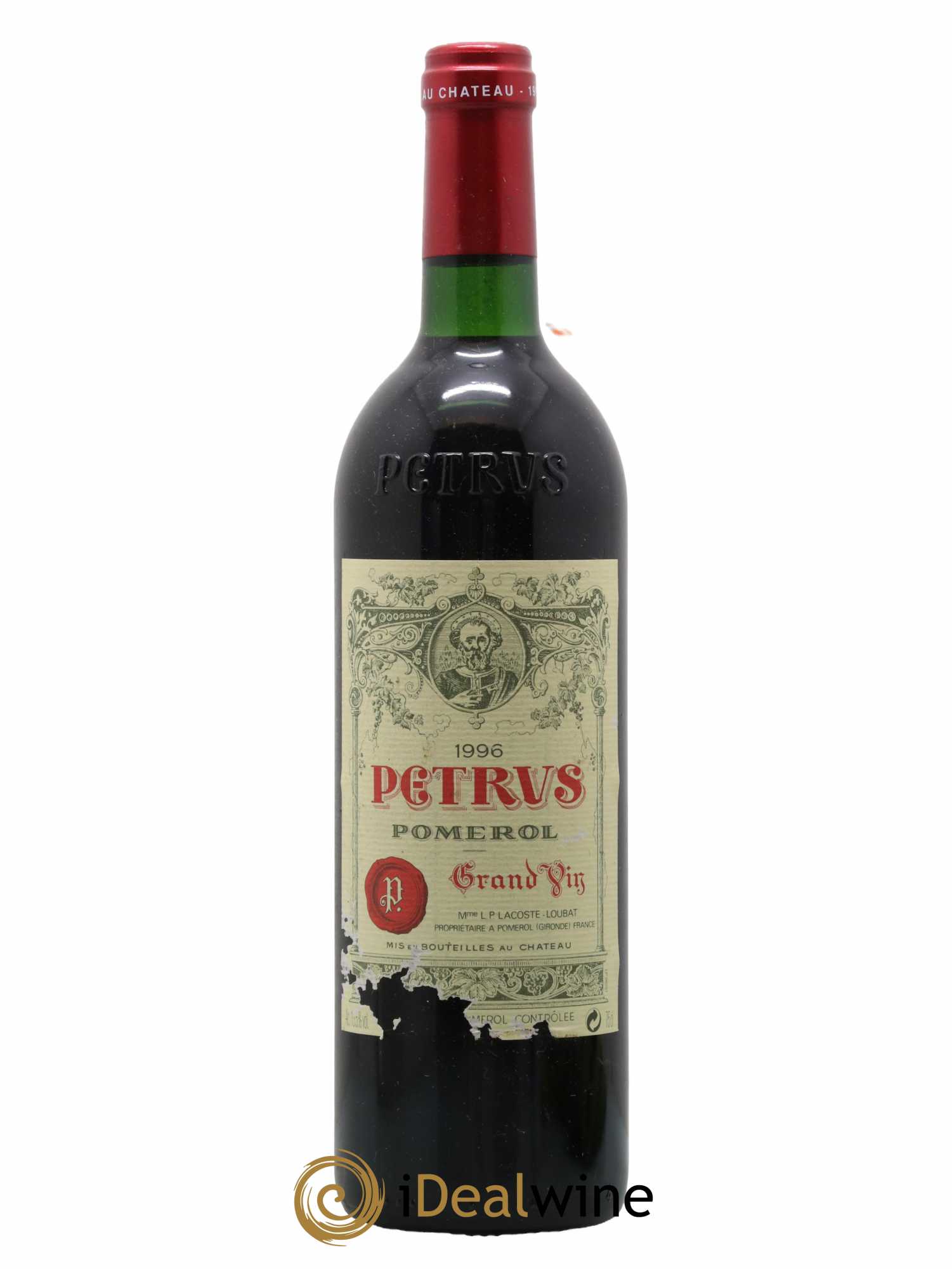 Petrus  1996 - Lot de 1 Bouteille
