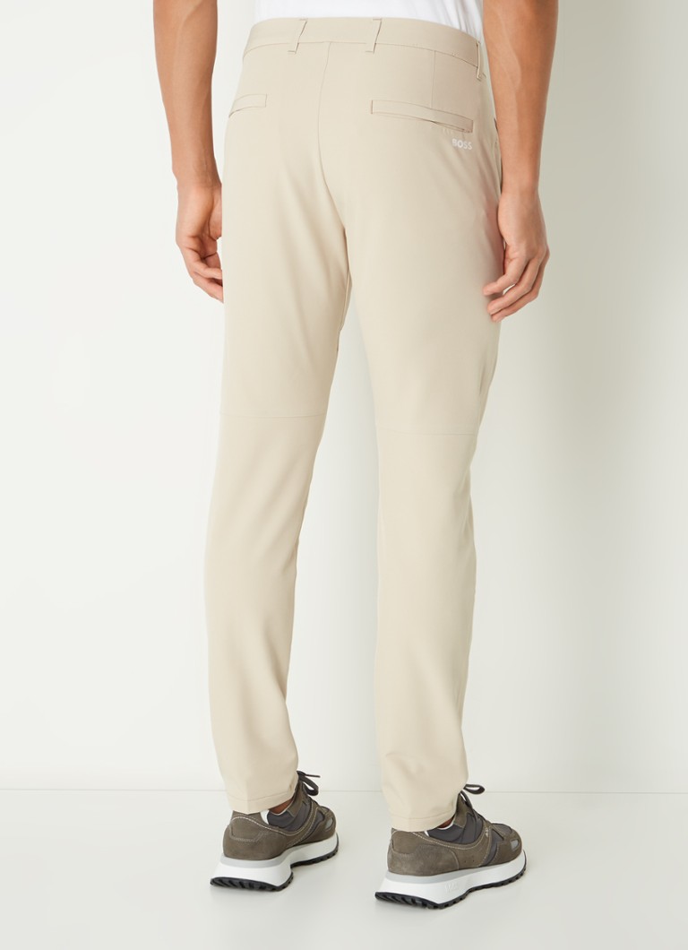 Pantaloni chino HUGO BOSS Slim-Fit cu buzunare laterale