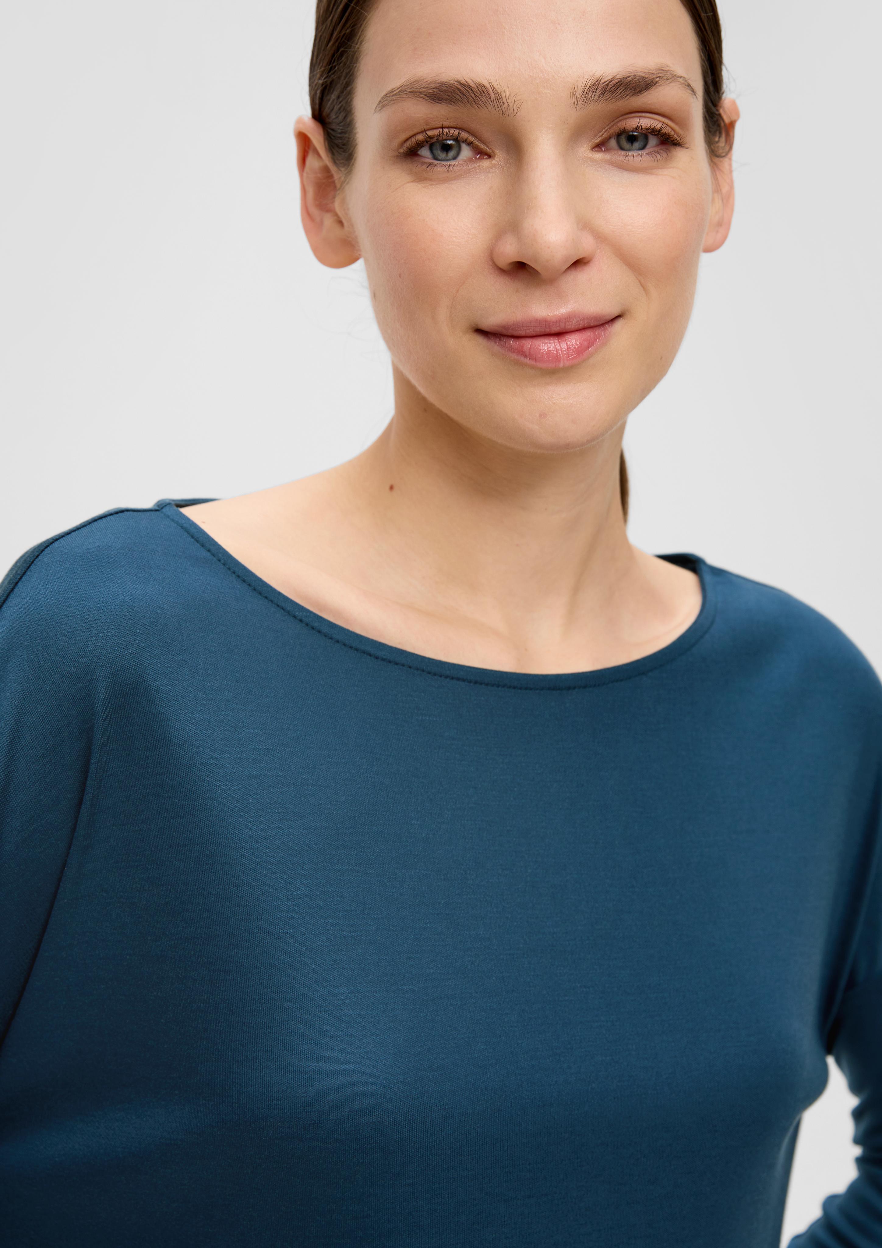 Langarmshirt mit überschnittenen Schultern  2146006-6945
