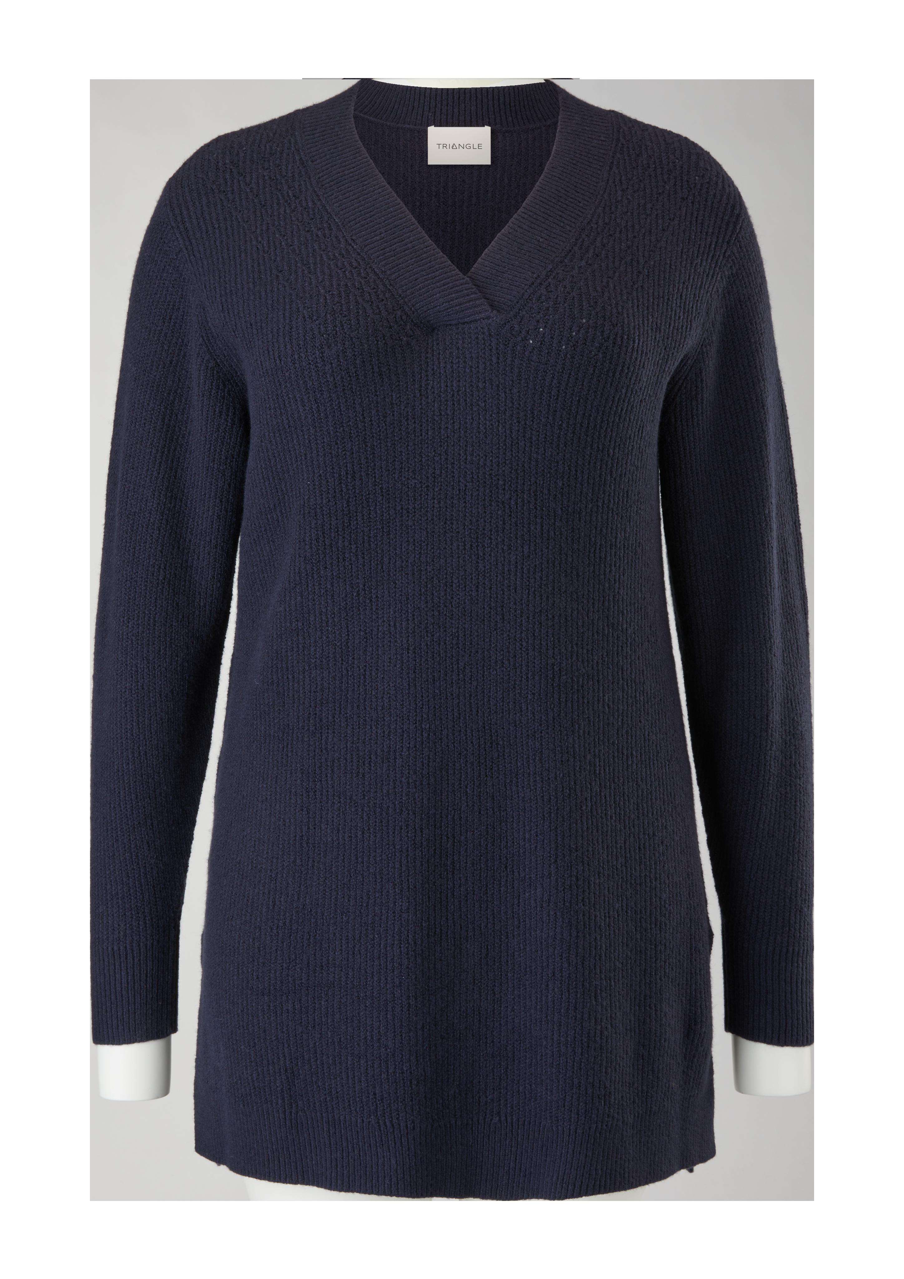 Langer Feinstrickpullover  2122006-5959