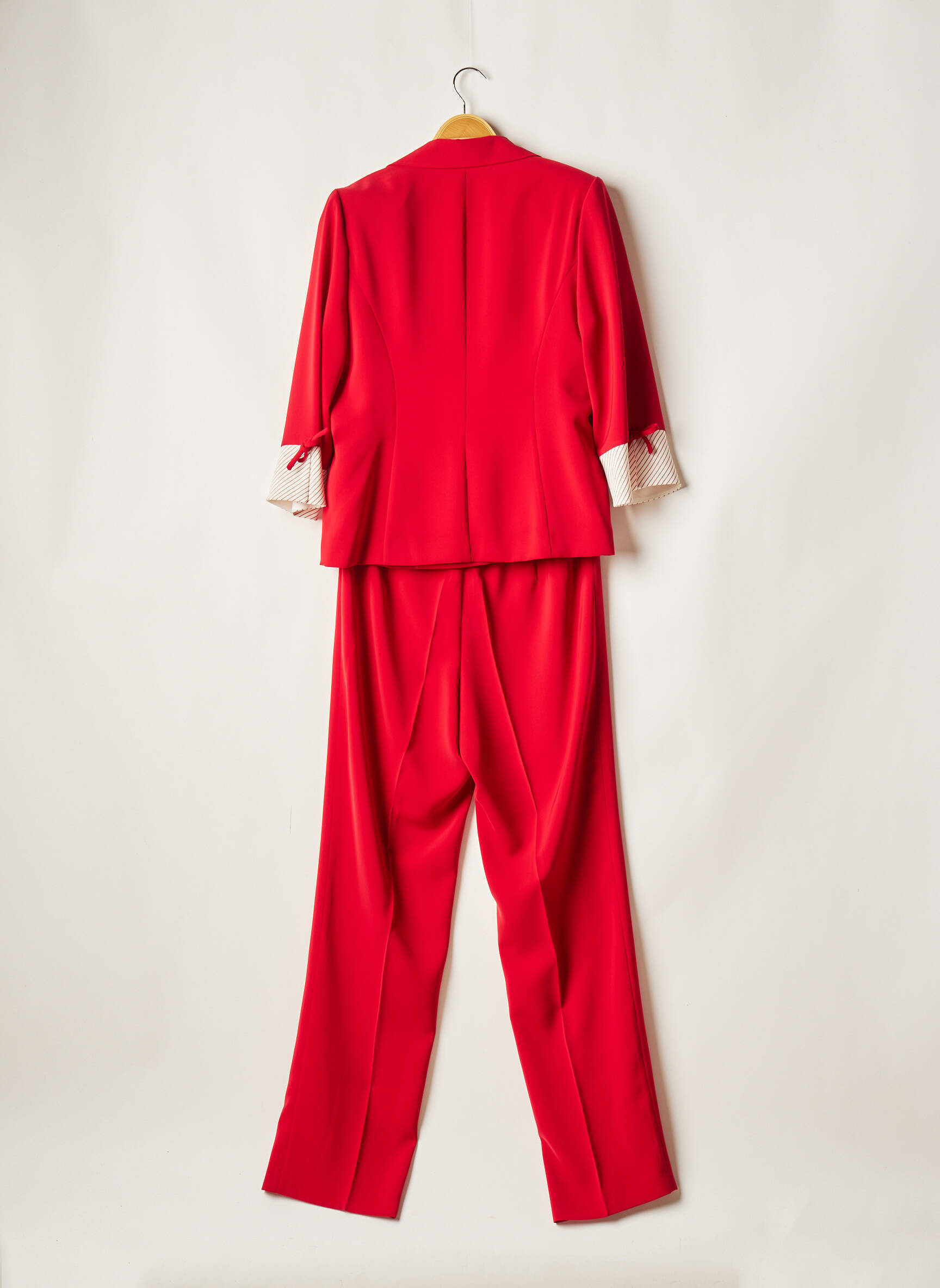 Jomhoy Pantalon Veste Femme couleur rouge