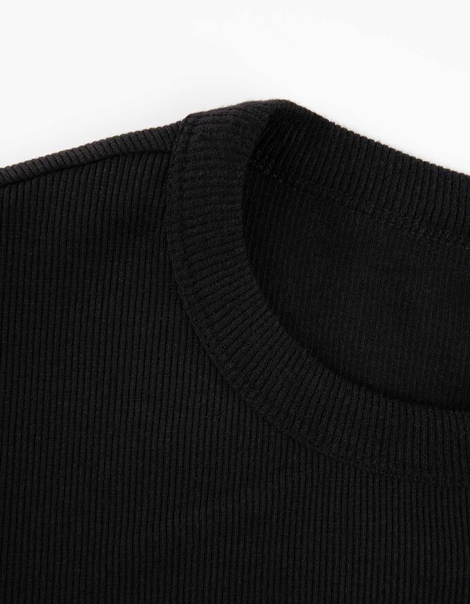 T-Shirt - Rippenstruktur