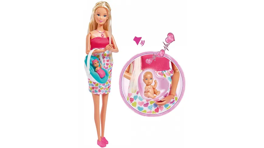 Simba - Steffi Love - Babyglück, Ankleidepuppe