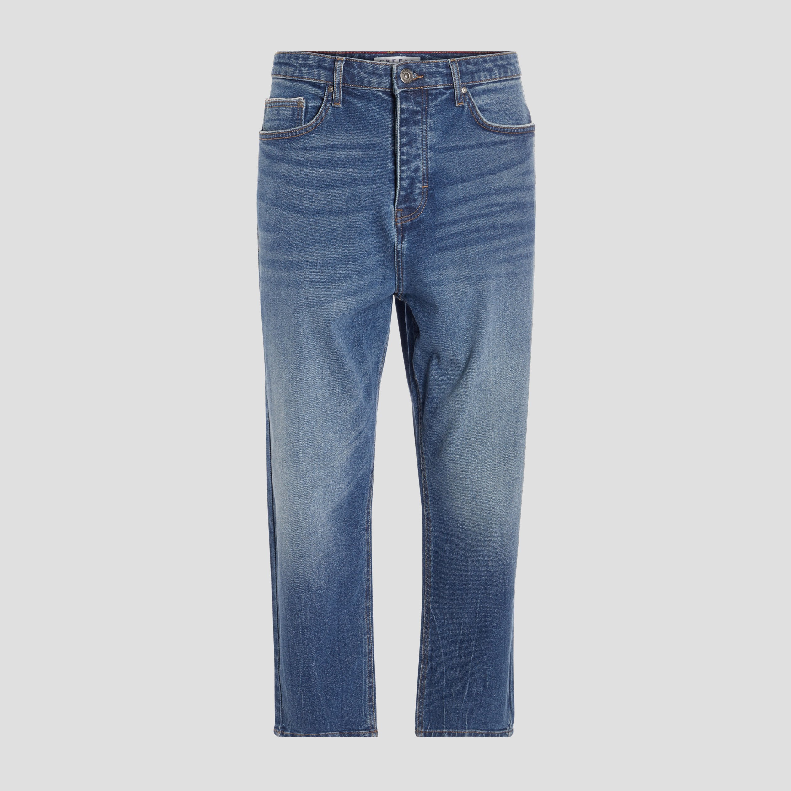 Jeans droit denim stone homme | La Halle