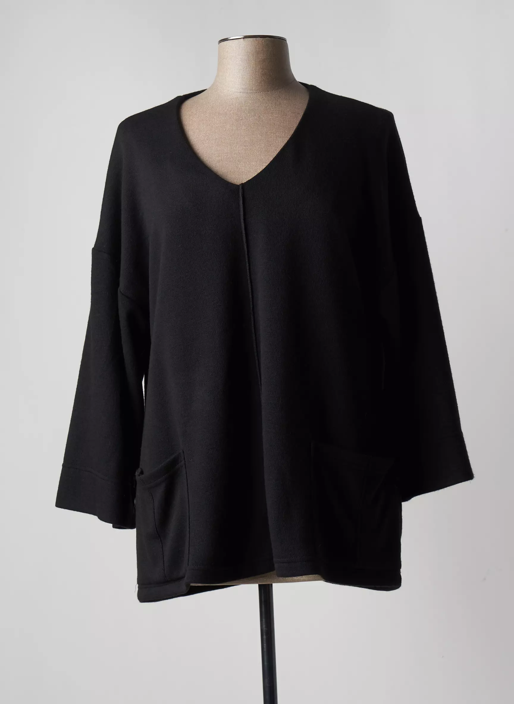 Franck Anna Pull Tuniques Femme couleur noir