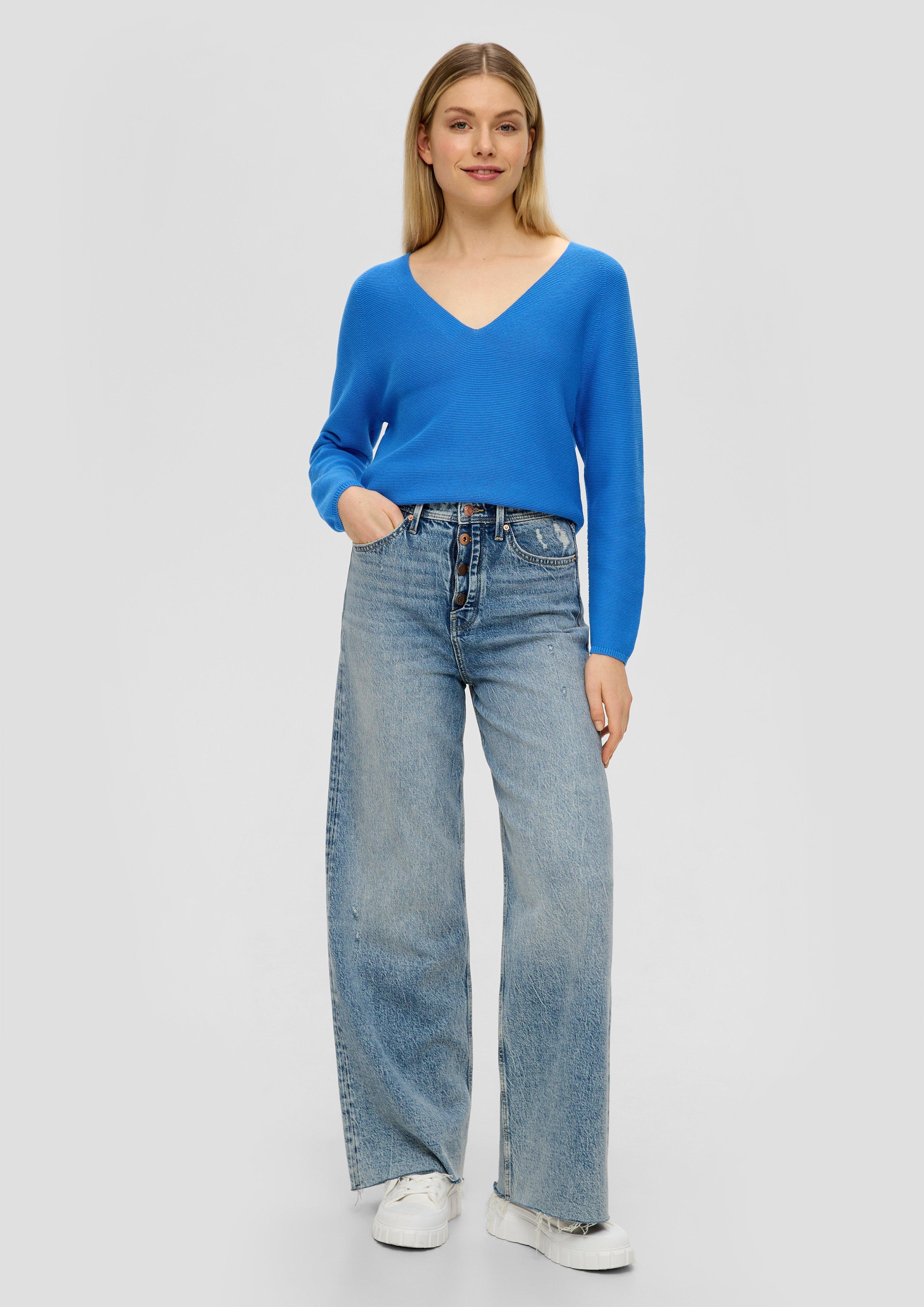 Pullover mit V-Ausschnitt  2145636-5531