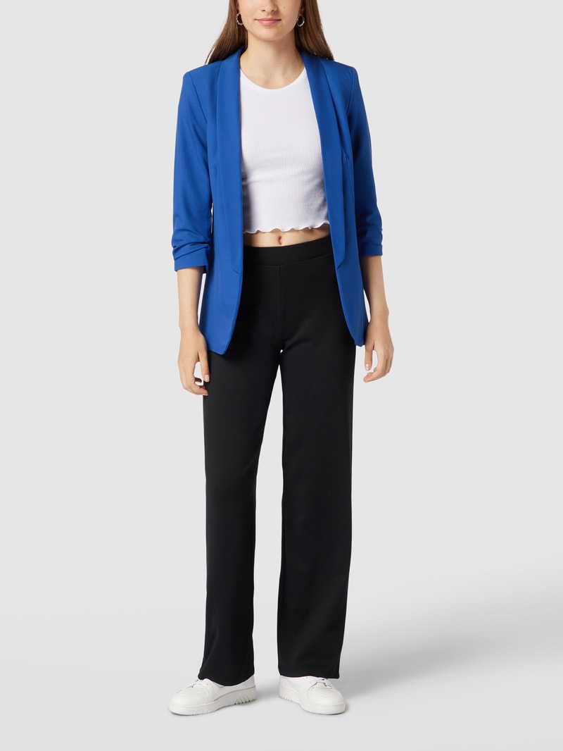 Blazer mit Schalkragen in royalblau