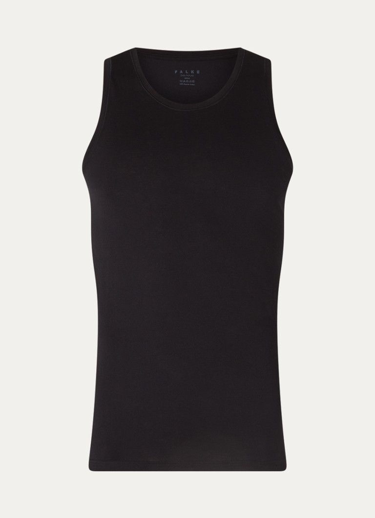 Camiseta regata de algodão orgânico Falke