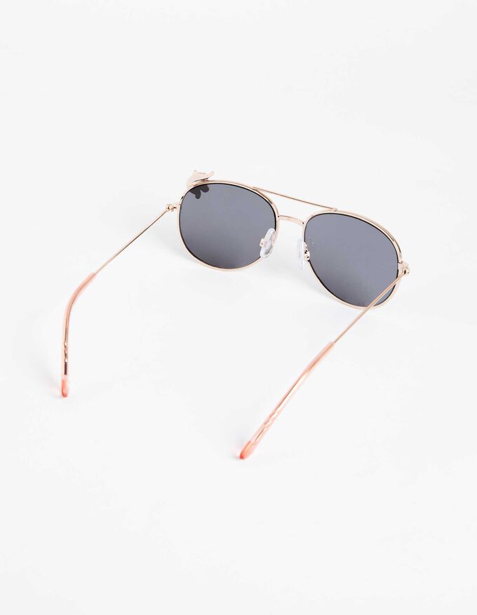 Pilotenbrille - Metallic-Details