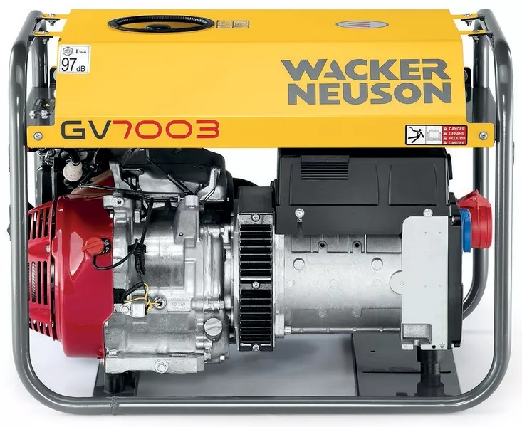 Wacker Neuson 5100002155 GV7003A Generator gasoline 6000 Watt