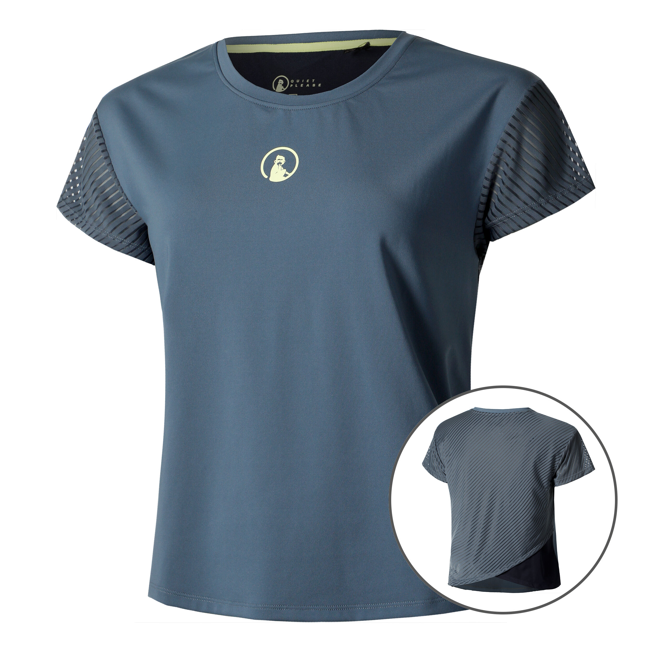 Perspectives Cross T-Shirt Damen - Blau