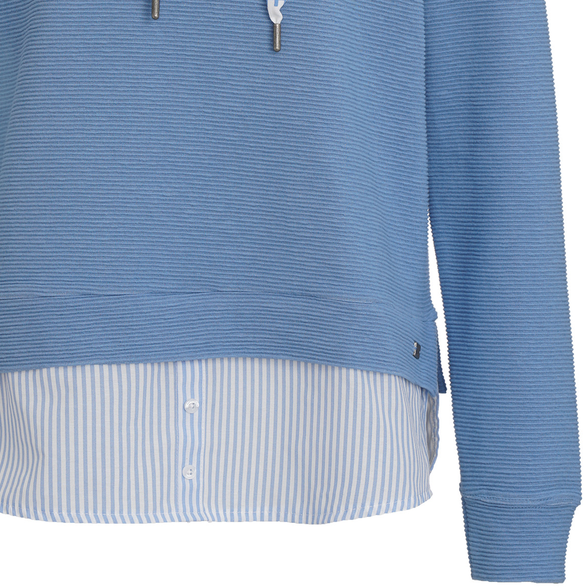 Damen Sweatshirt im Lagen-Look