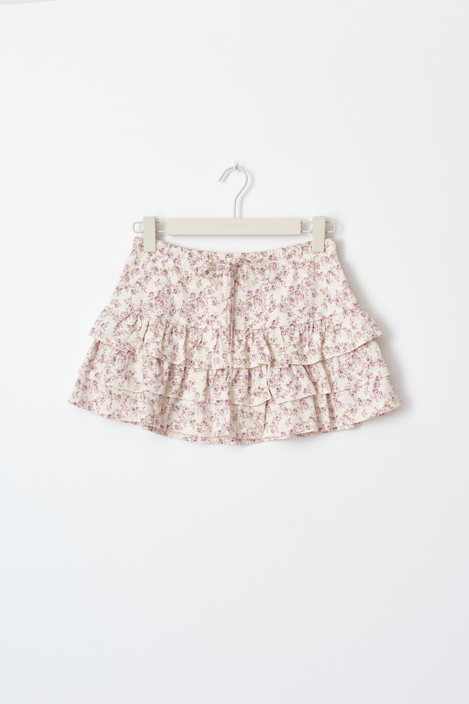 Mini frill skirt