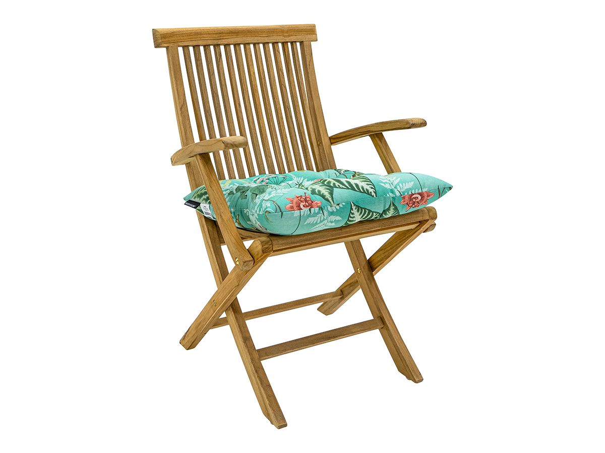 Madison Mauel Pastellblau 46 x 46 Sitzkissen