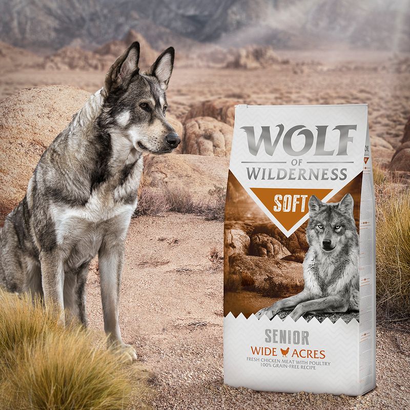 Wolf of Wilderness Senior 'Soft - Wide Acres' - Huhn