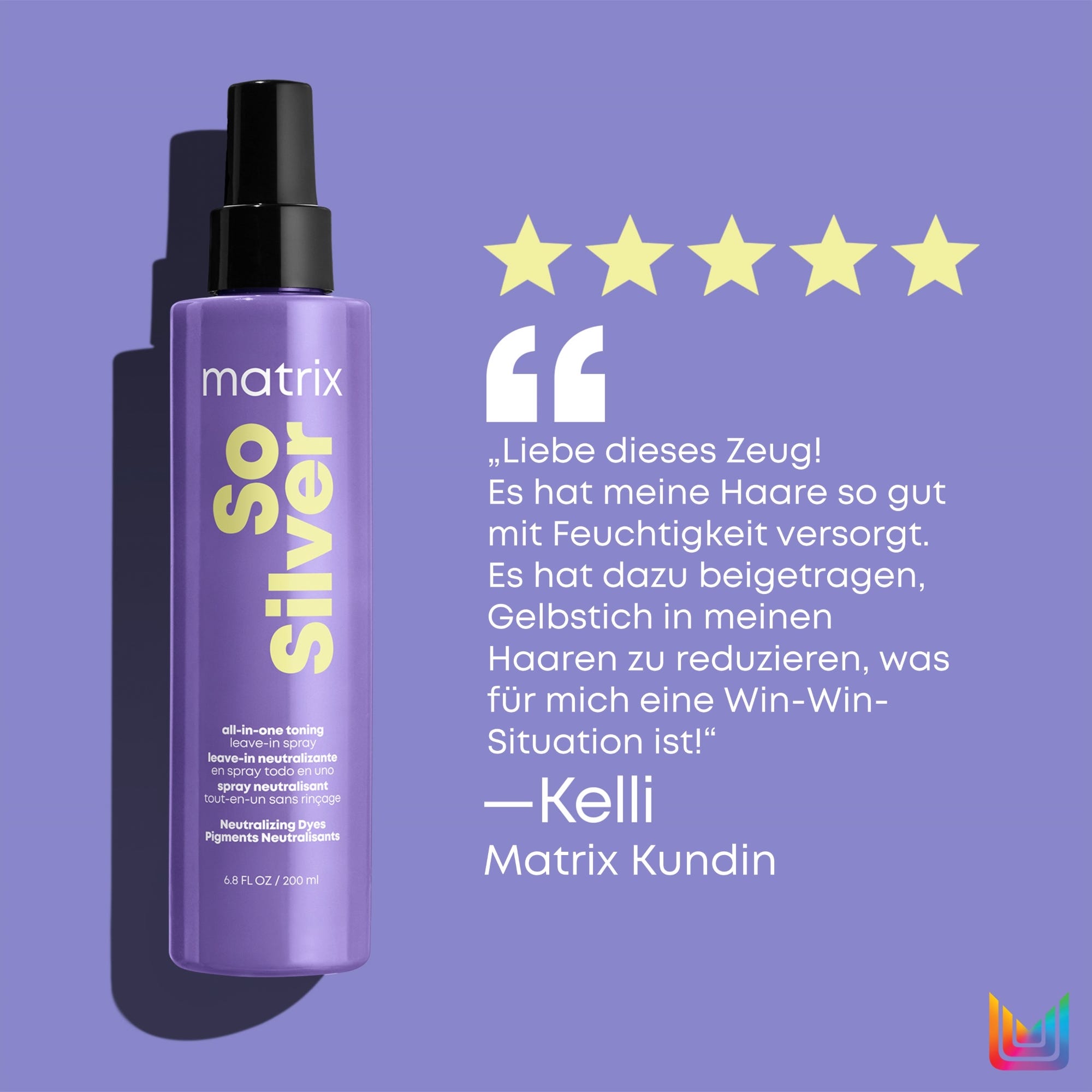 Matrix So Silver Toning Spray 200 ml