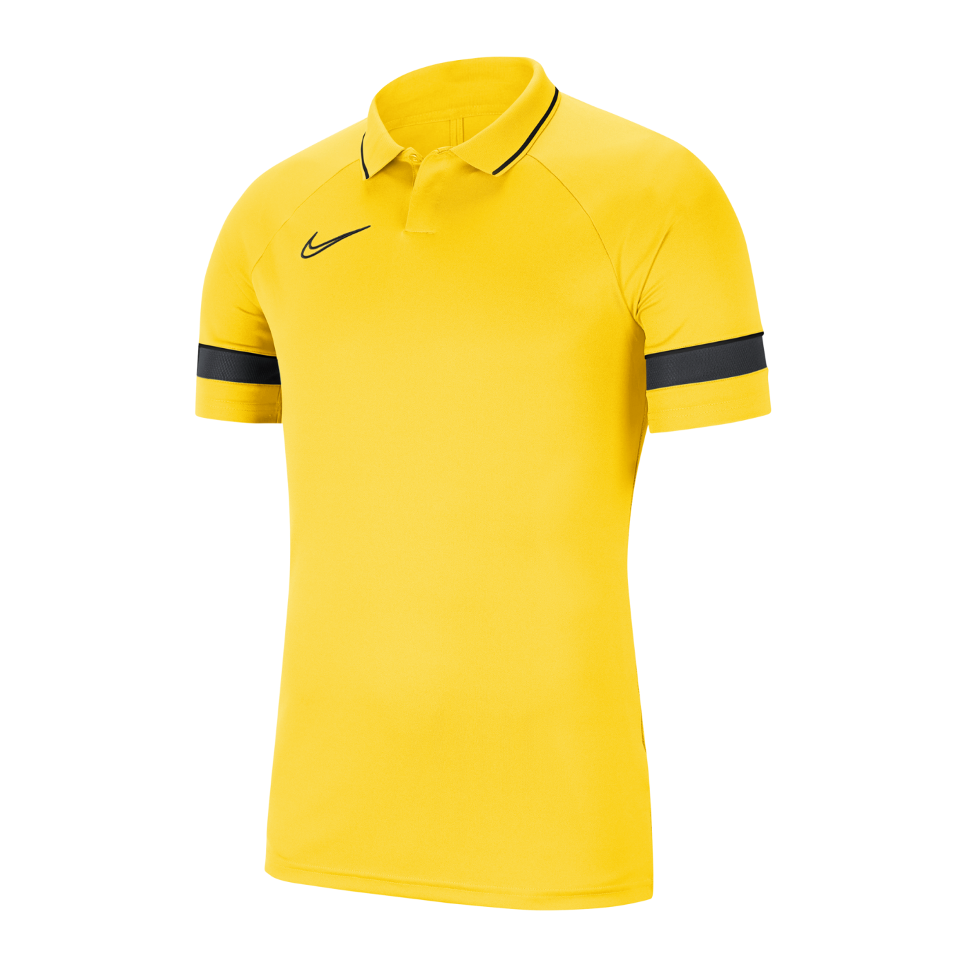 Nike Academy 21 Poloshirt Gelb Schwarz F719