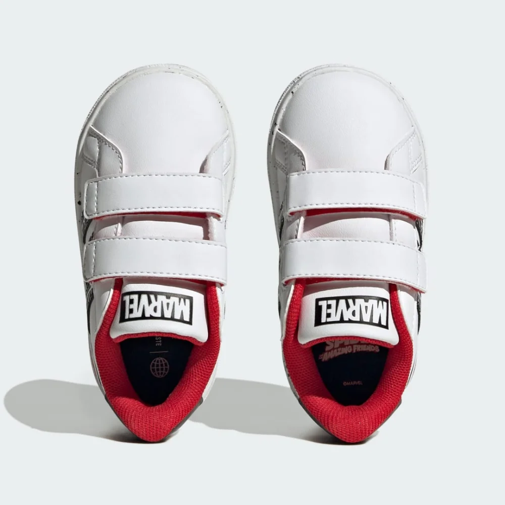 adidas Grand Court x Marvel Spider Man IF9893 / weiss