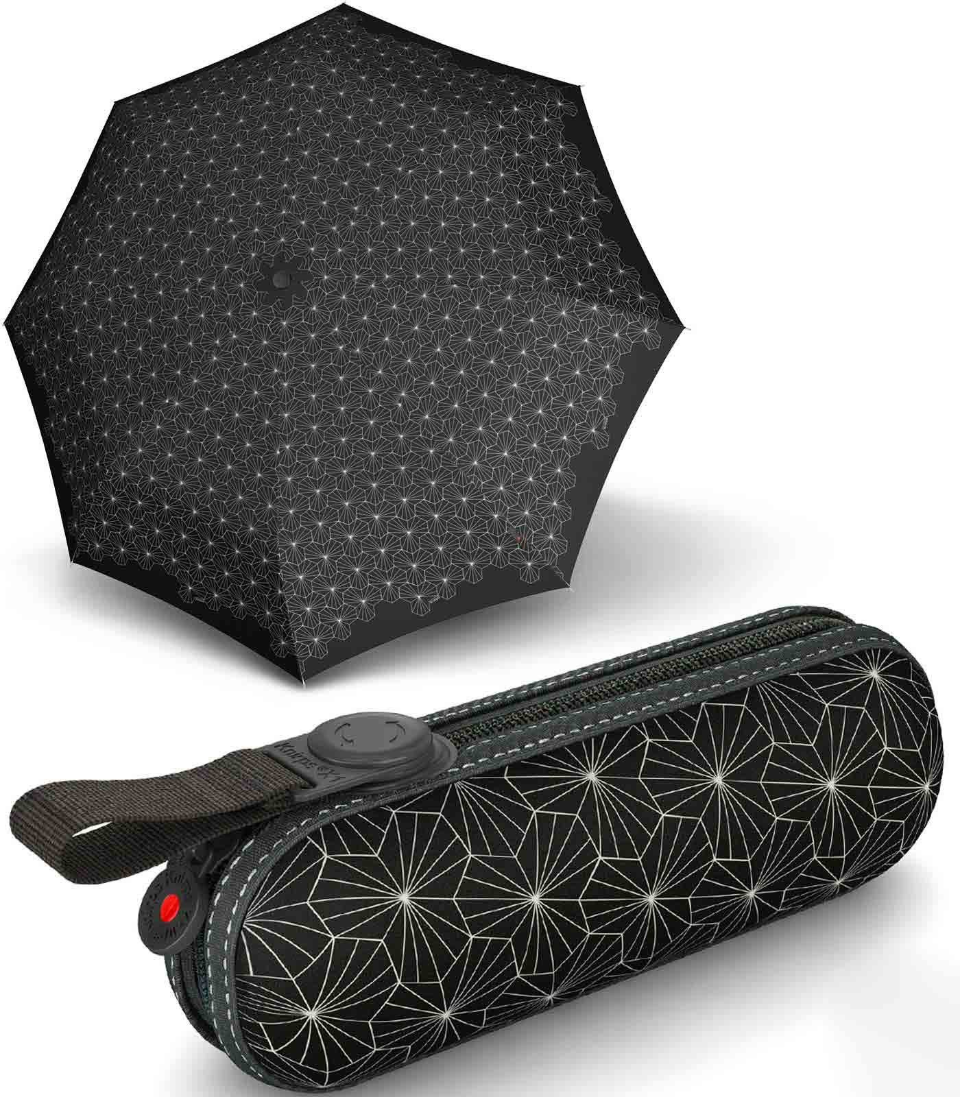Knirps® Taschenregenschirm Super Mini X1 im Hard-Case - Lotus, der kleine, leichte, kompakte Begleiter