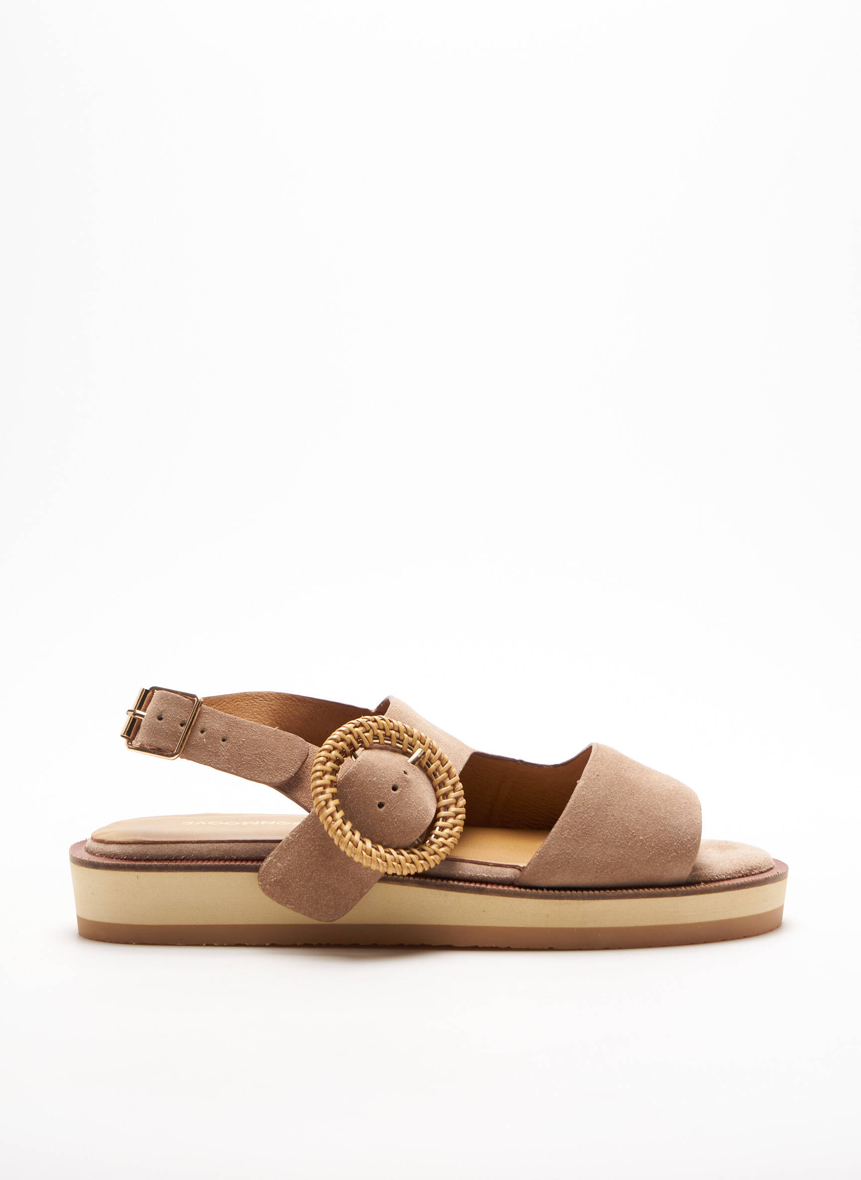 Schmoove Sandales Nu Pieds Femme couleur beige