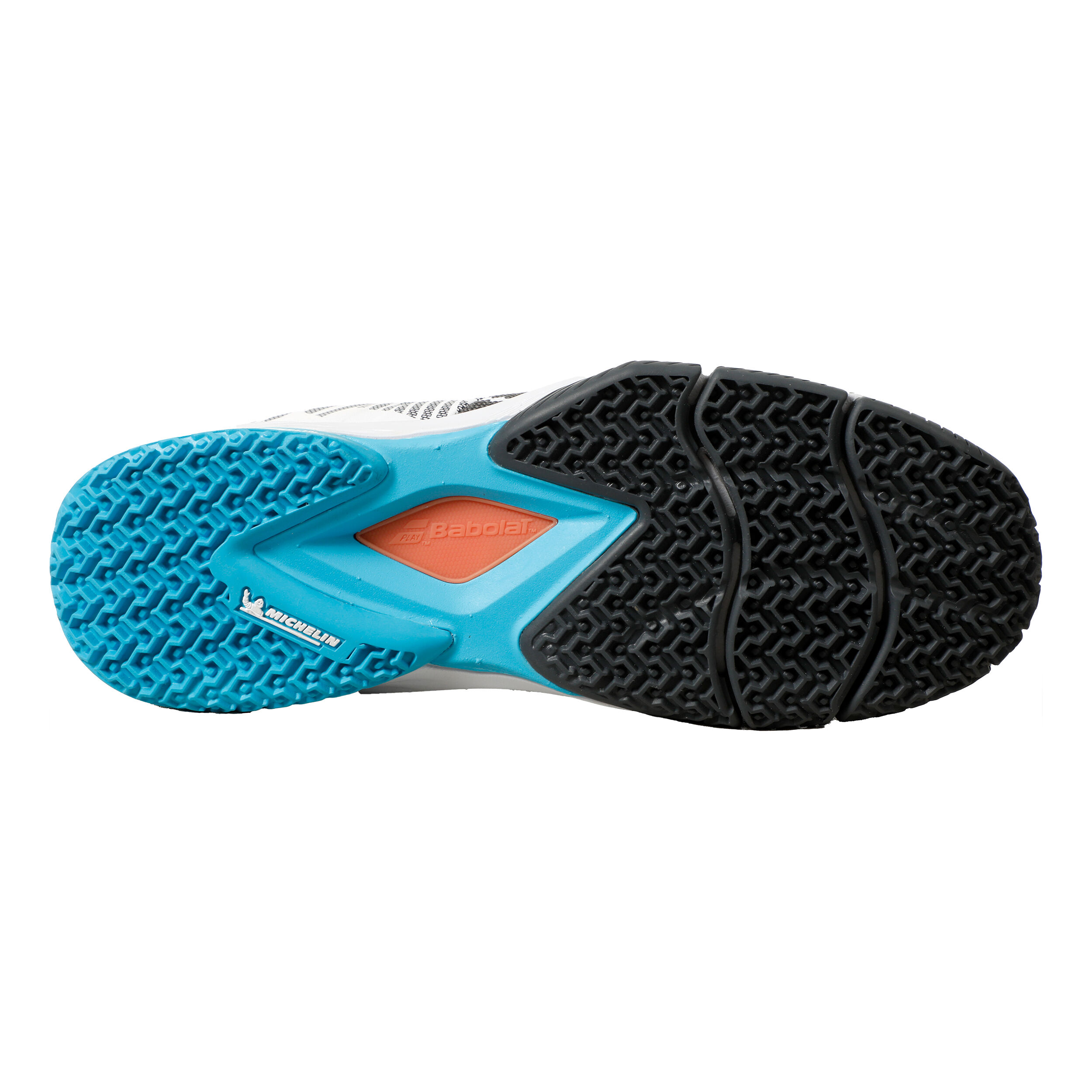 Padelschuh Damen - Weiß, Schwarz