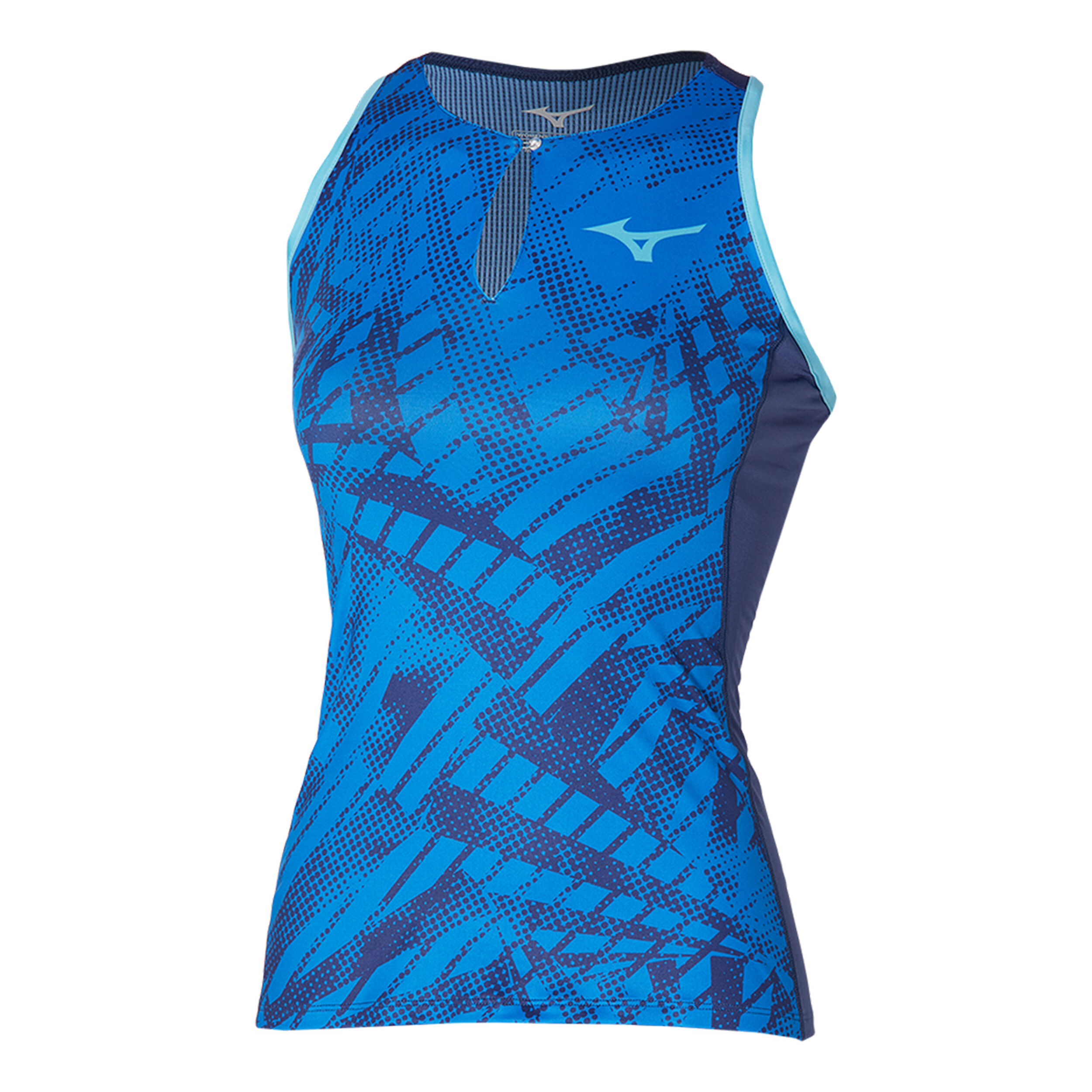 Mugen Printed Tank-Top Damen - Blau