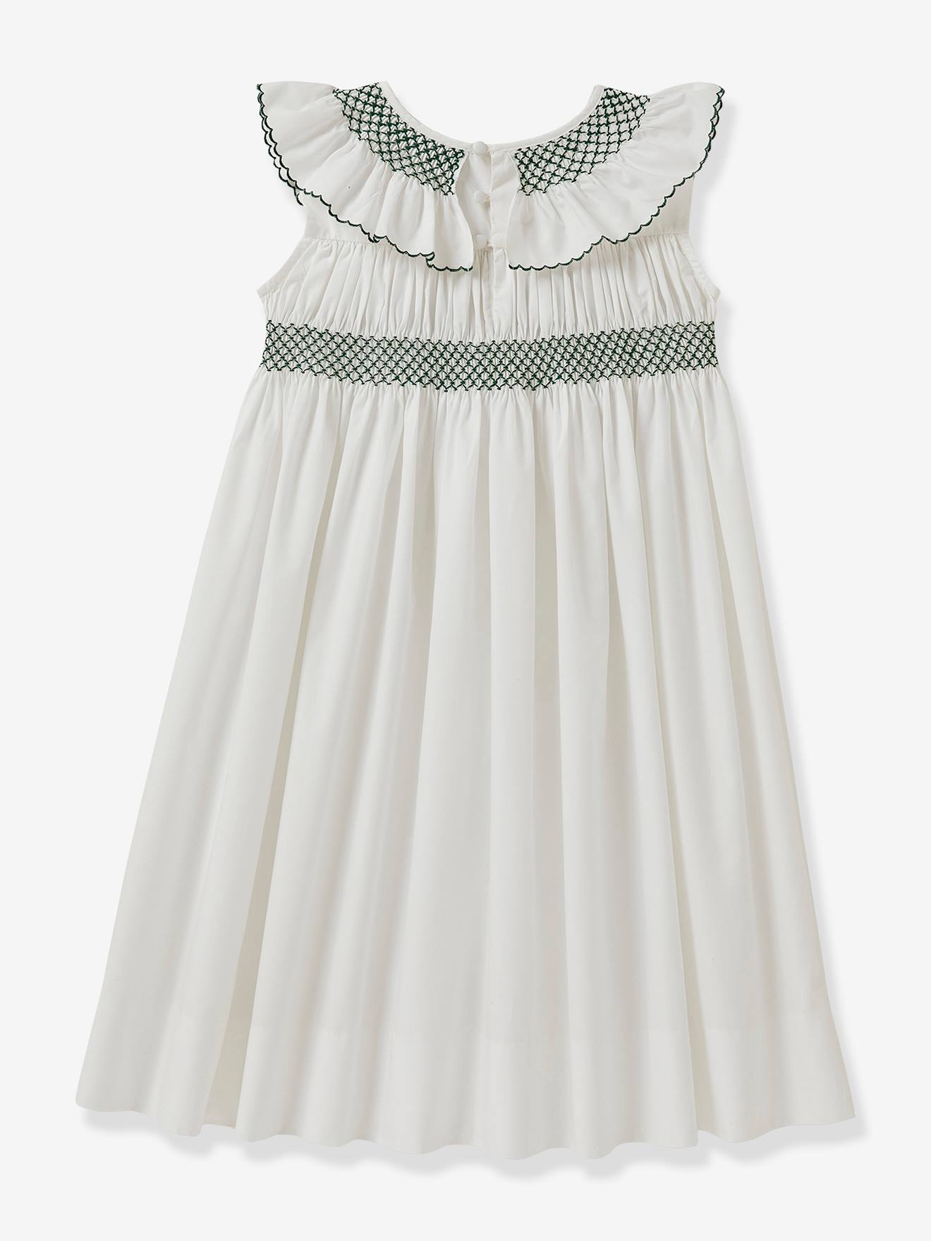Cyrillus Mädchen Festkleid BIANCA CYRILLUS - weiß