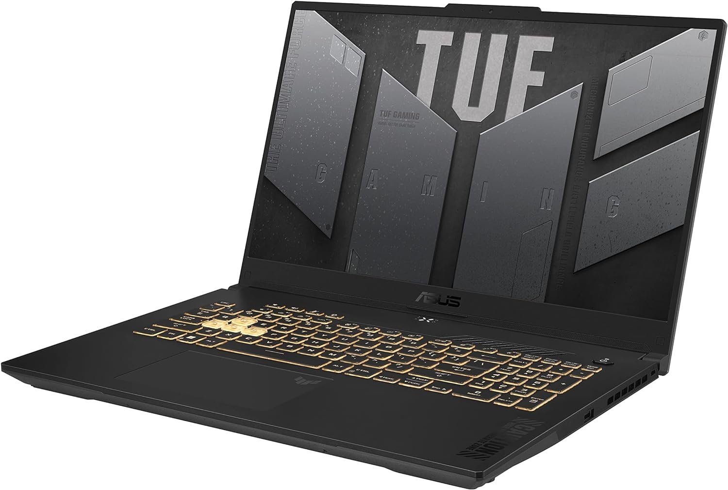 Asus TUF Gaming F17 Laptop Gaming-Notebook (Intel Core i7, RTX 4060, 1024 GB SSD, IPS Display, 16 GB RAM, NVIDIA RTX 4060 Windows 11 QWERTZ Tastatur)