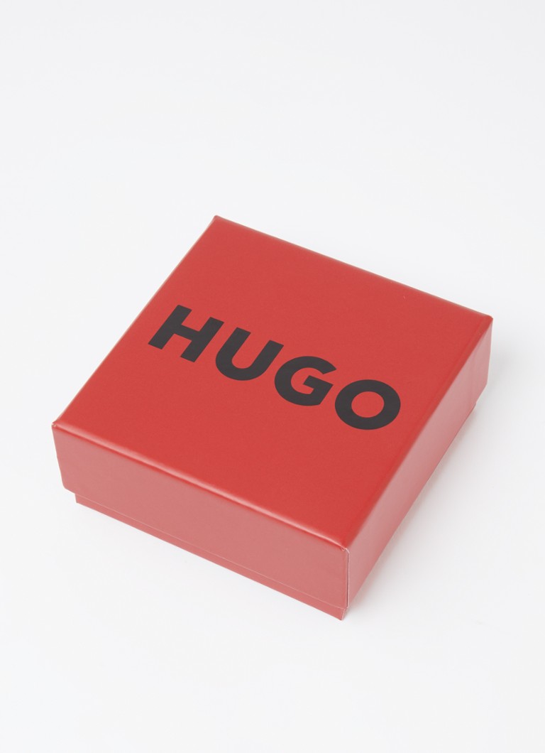HUGO BOSS  Gevlochten armband van leer