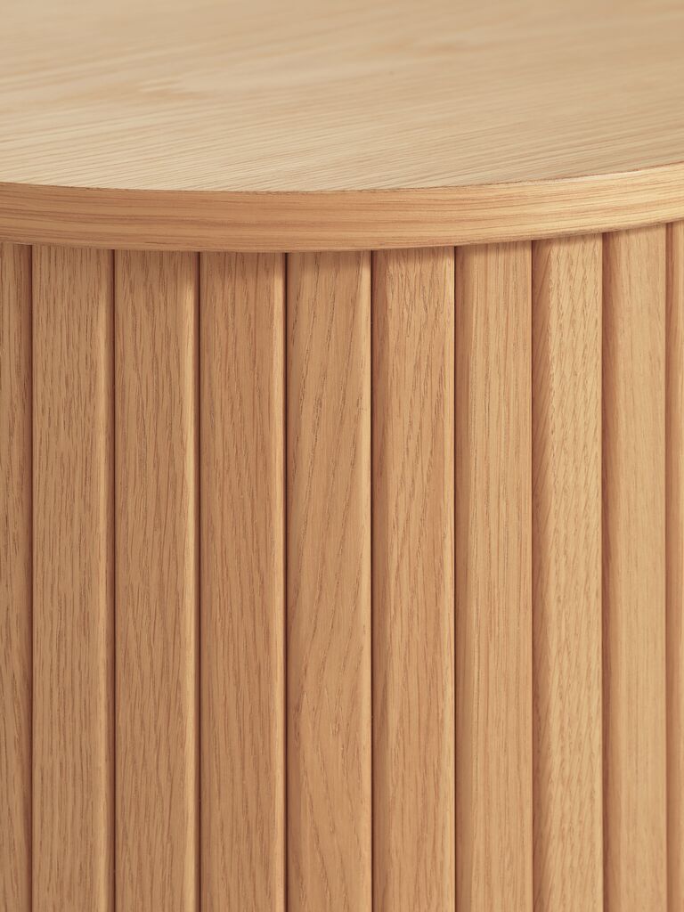LYNGVIG LYNGVIG skap 90cm 2 lamelldører naturlig eik