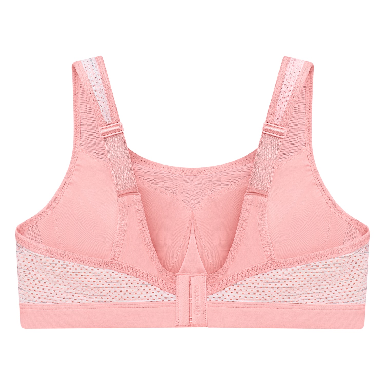 Nahtloser Sport-BH für hohe Belastung - Sanftes Pink