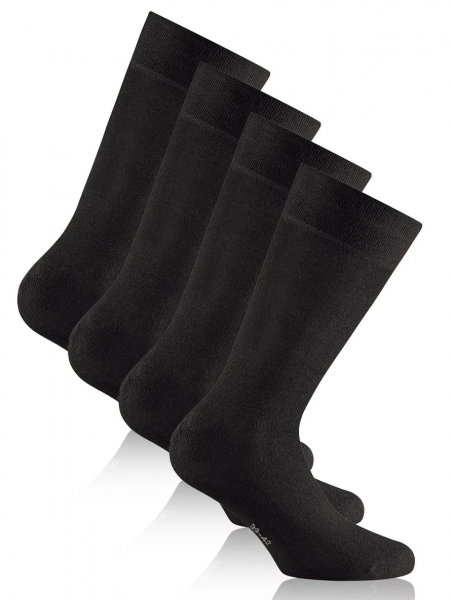 Rohner ~ Bamboo Socke 2er Pack ~ Schwarz