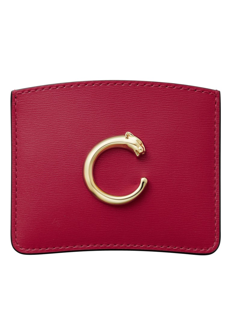 Etui na karty Cartier Panthère de Cartier ze skóry cielęcej CRL3002037