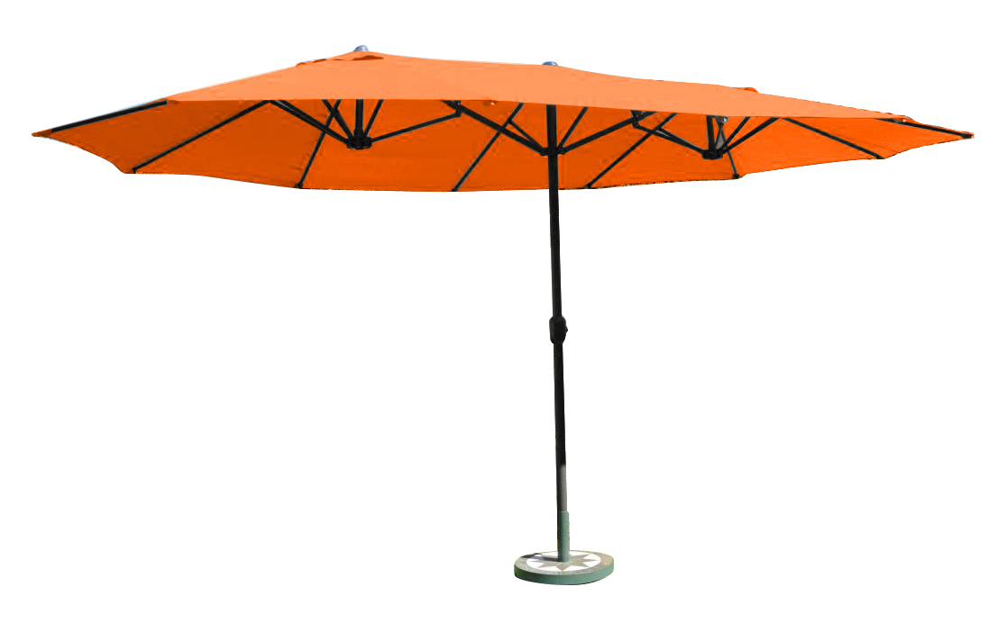 Solax Sunshine XXL-Oval-Sonnenschirm, Terra