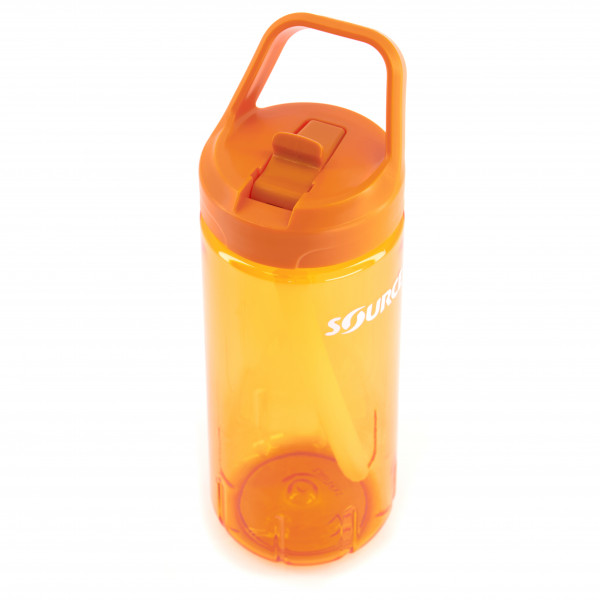 Source - New Act Tritan Single Wall mit Trinkhalm - Trinkflasche