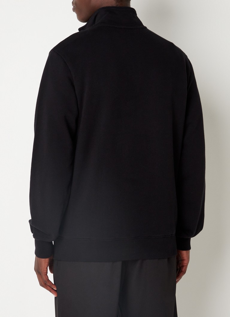 OLAF Italic sweater with half zip and logo