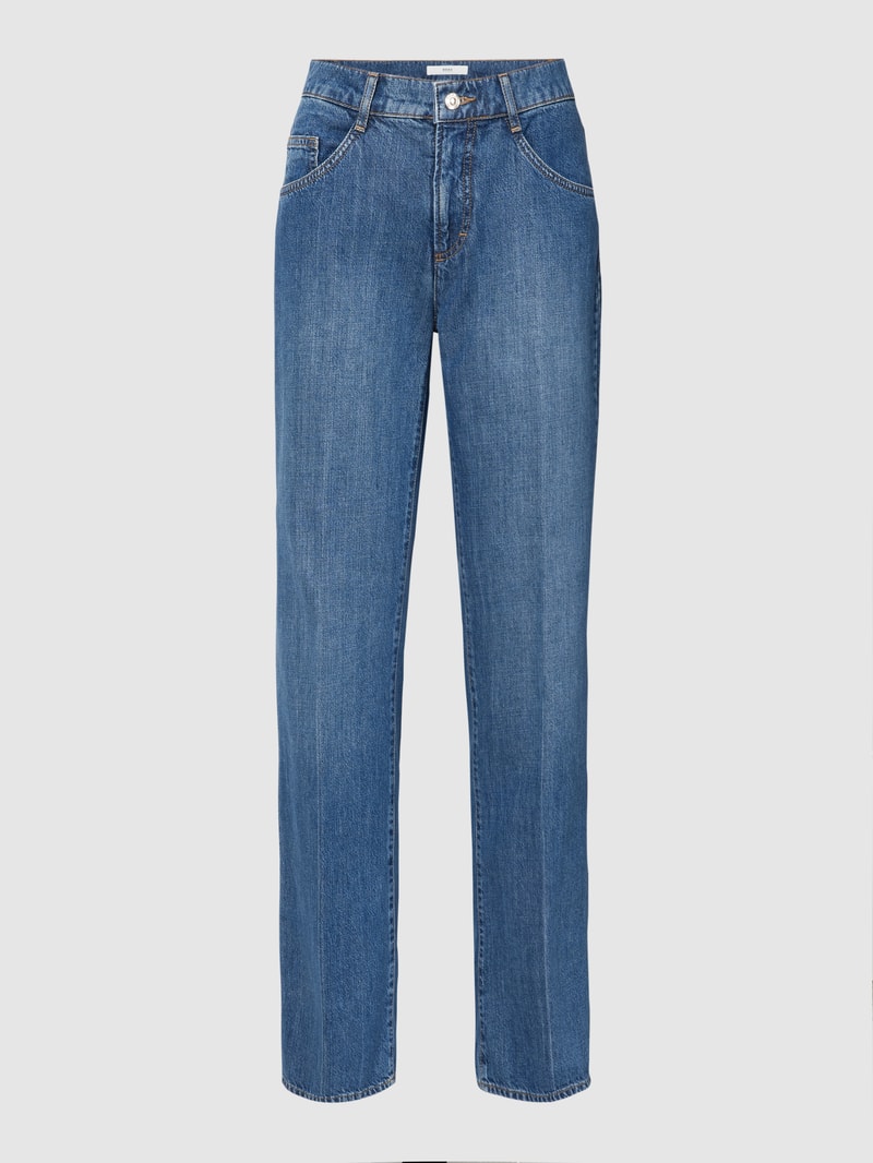 Jeans im 5-Pocket-Design Modell 'Maine' in blau