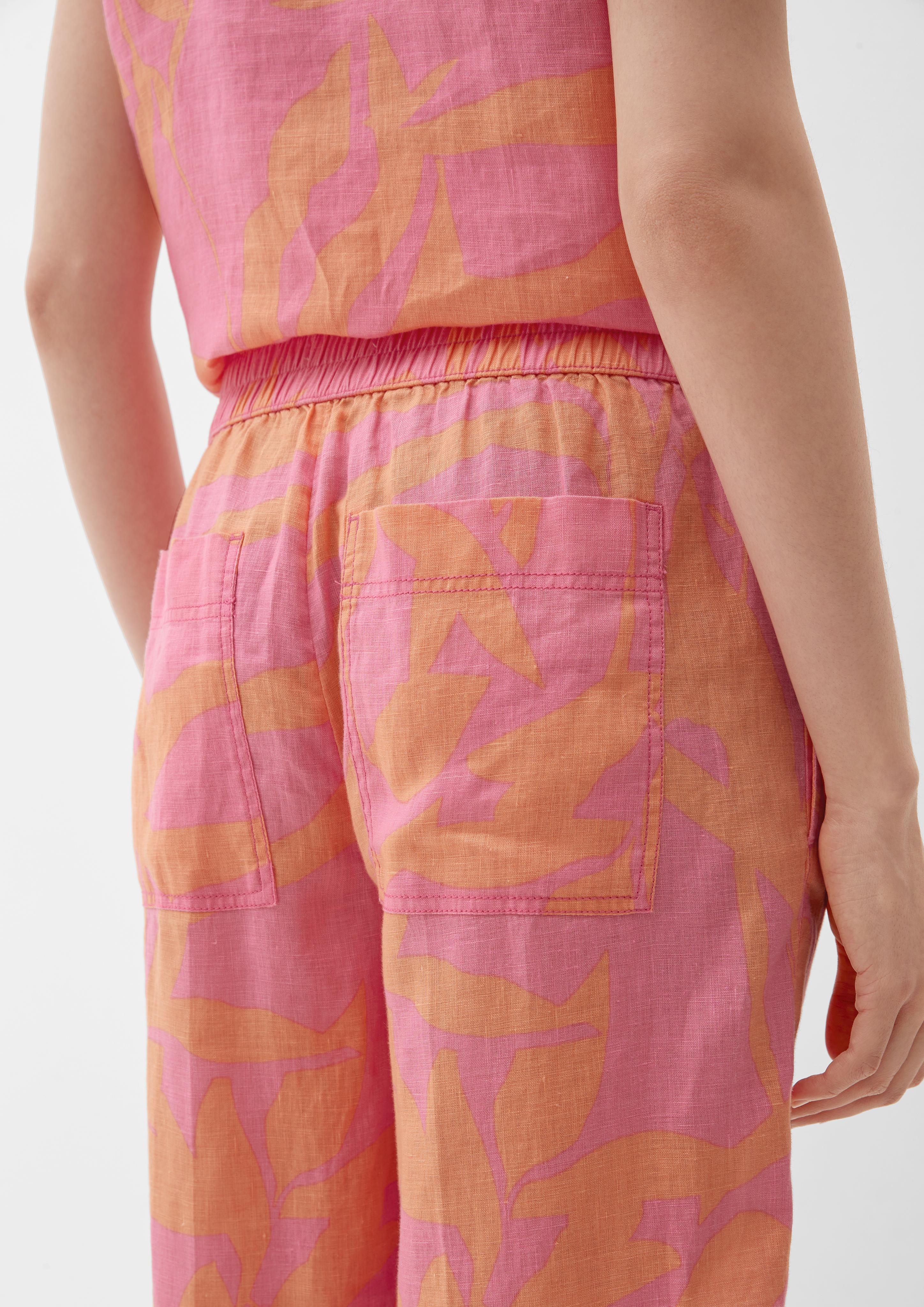 Relaxed: Hose mit Allover-Print  2131515-44A3