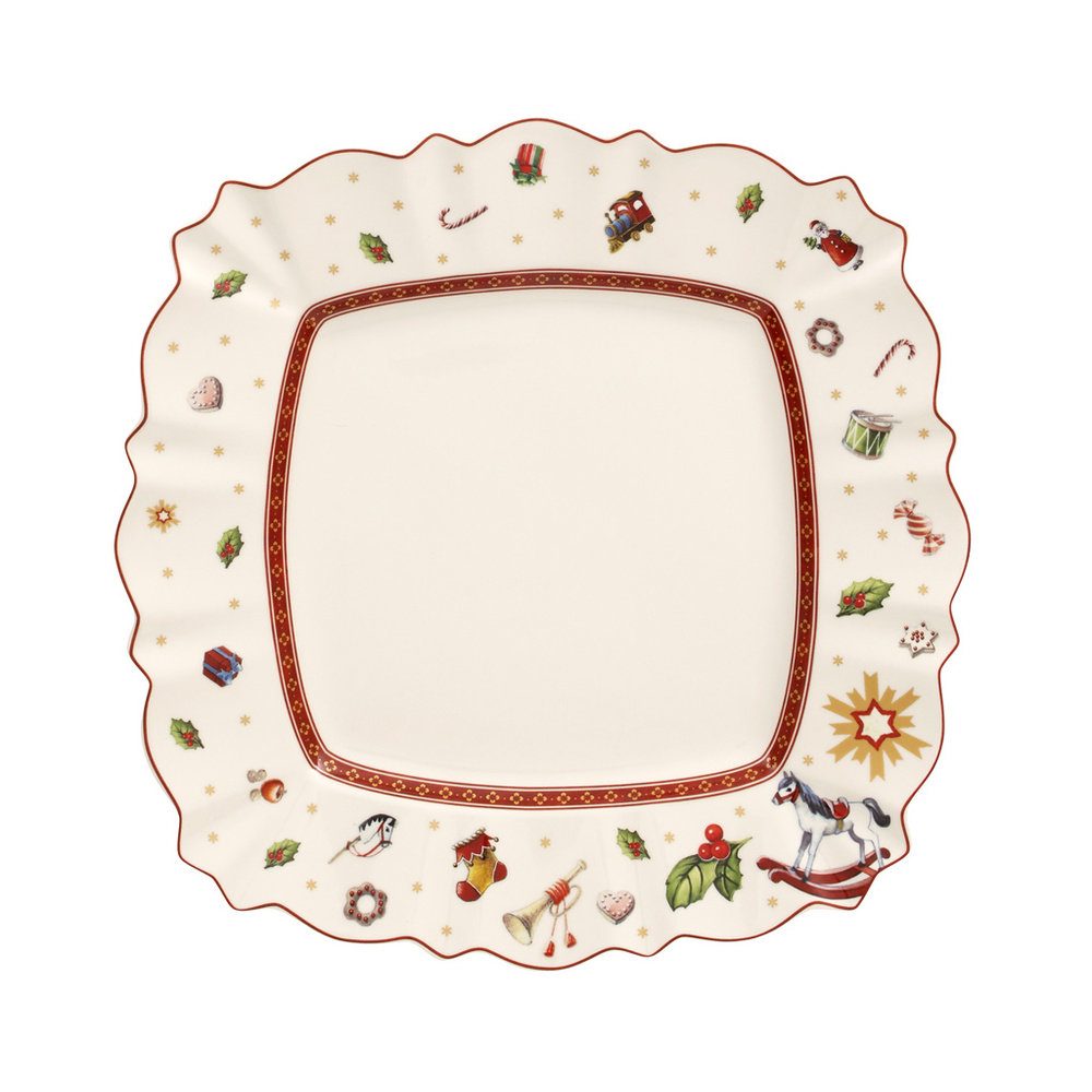 Villeroy & Boch Assiette plate carrée Toy's Delight Assiette