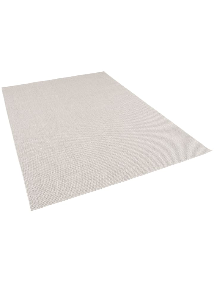 Pergamon In & Outdoor Teppich Flachgewebe Valencia Mix in Silber günstig kaufen