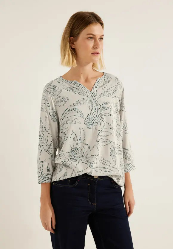CECIL Bluse mit Punkteprint