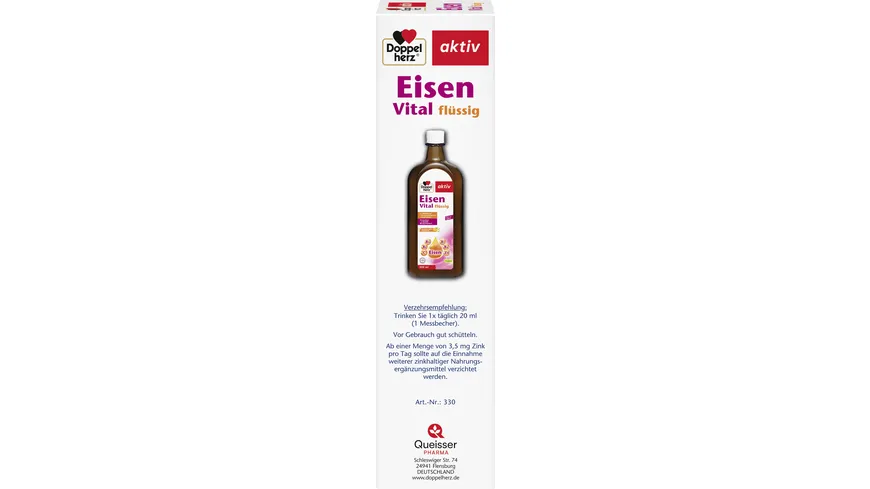 Doppelherz Eisen Vital flüssig 500 ml 500 ml