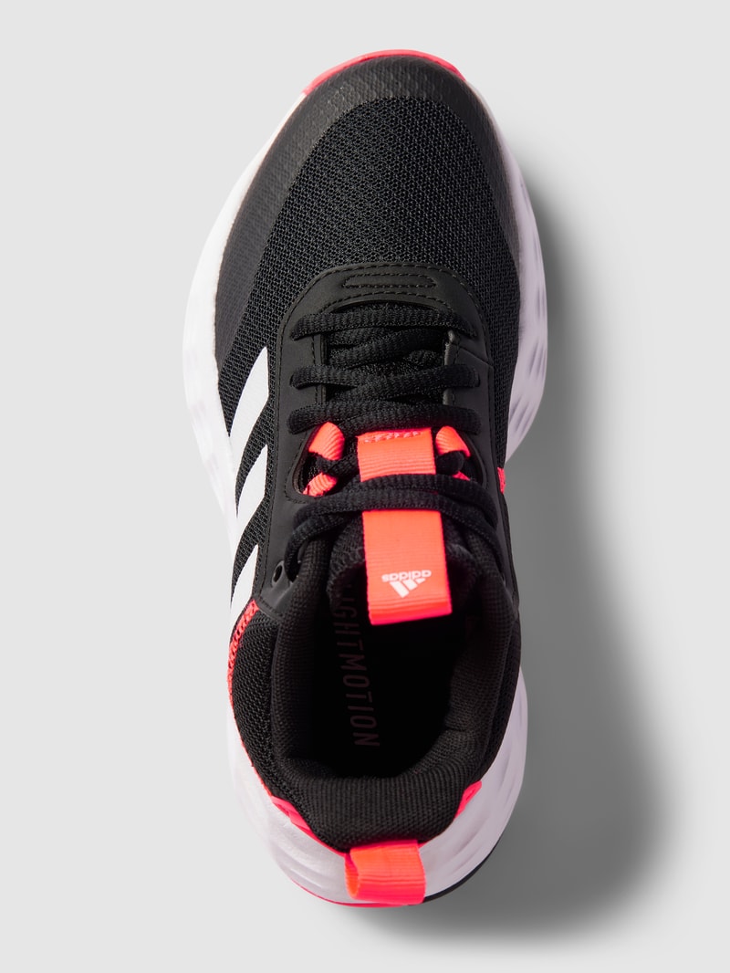 Sneaker mit Label-Details Modell 'OWNTHEGAME' in schwarz
